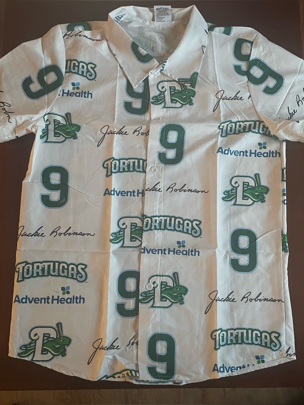 Large Unisex Daytona Beach Tortugas Dress Shirt